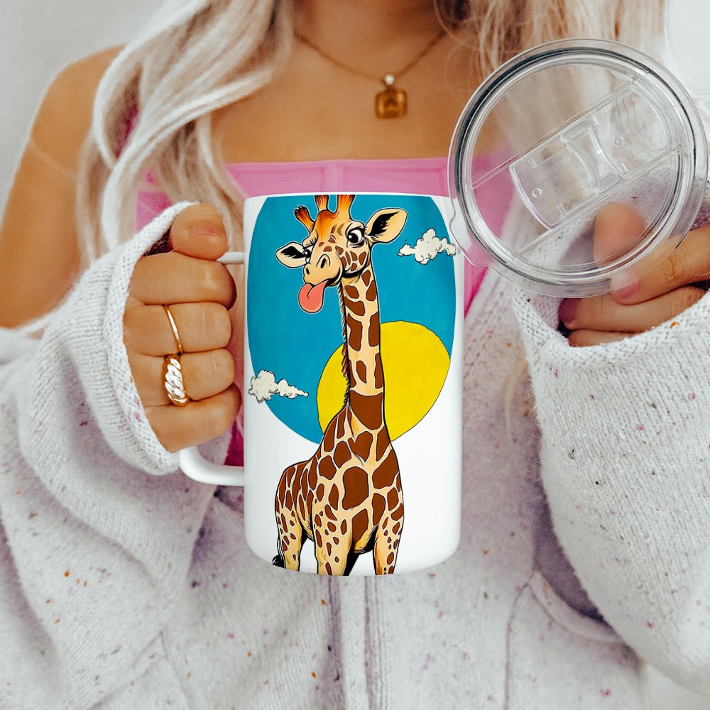 Happy Giraffe Insulated Travel Mug - Loftipop