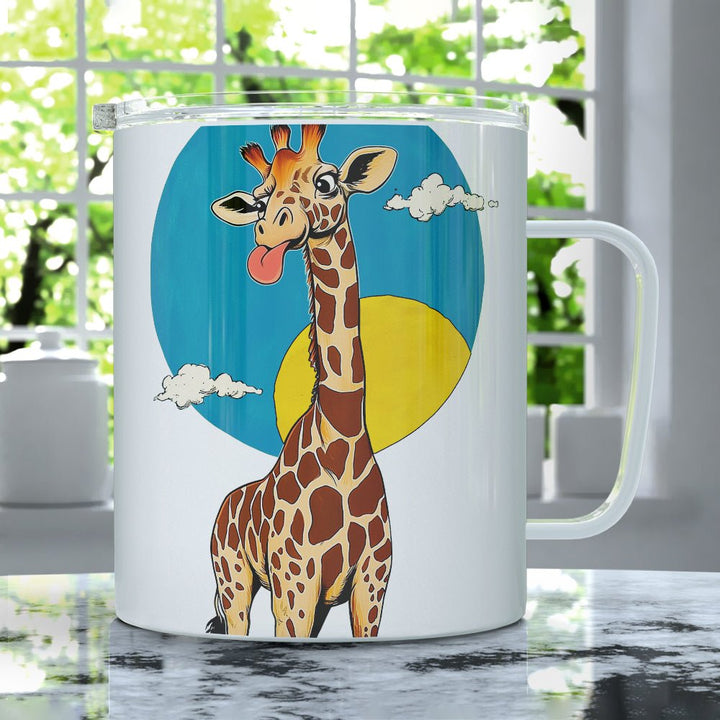 Happy Giraffe Insulated Travel Mug - Loftipop