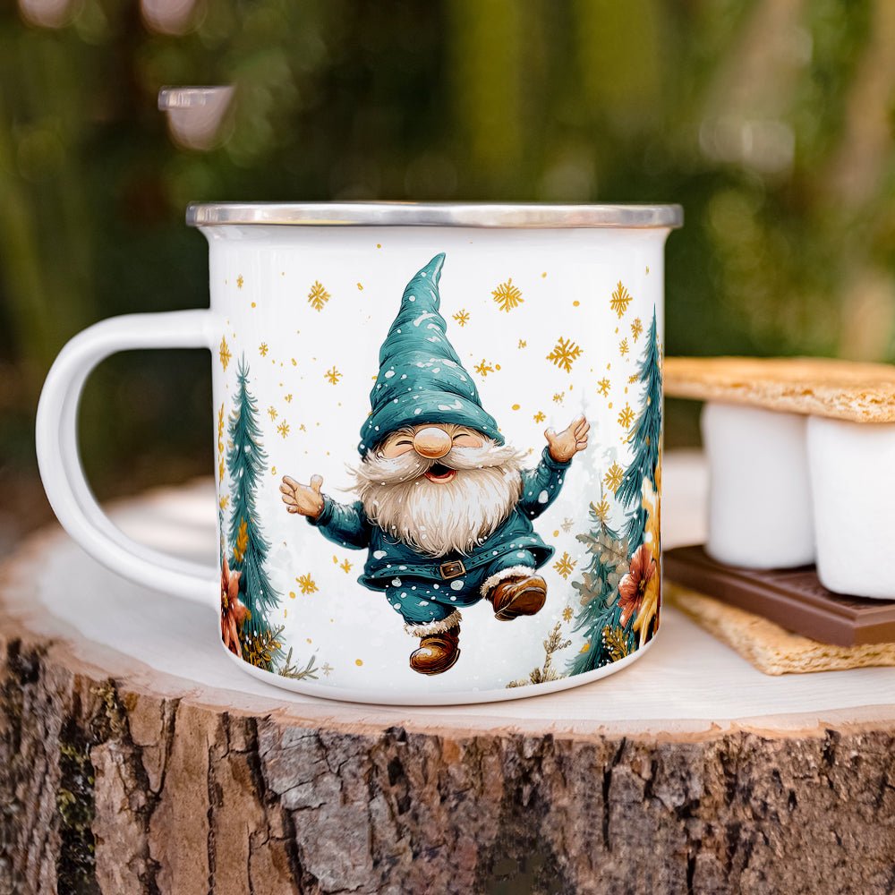 Happy Winter Gnome Camp Mug - Loftipop