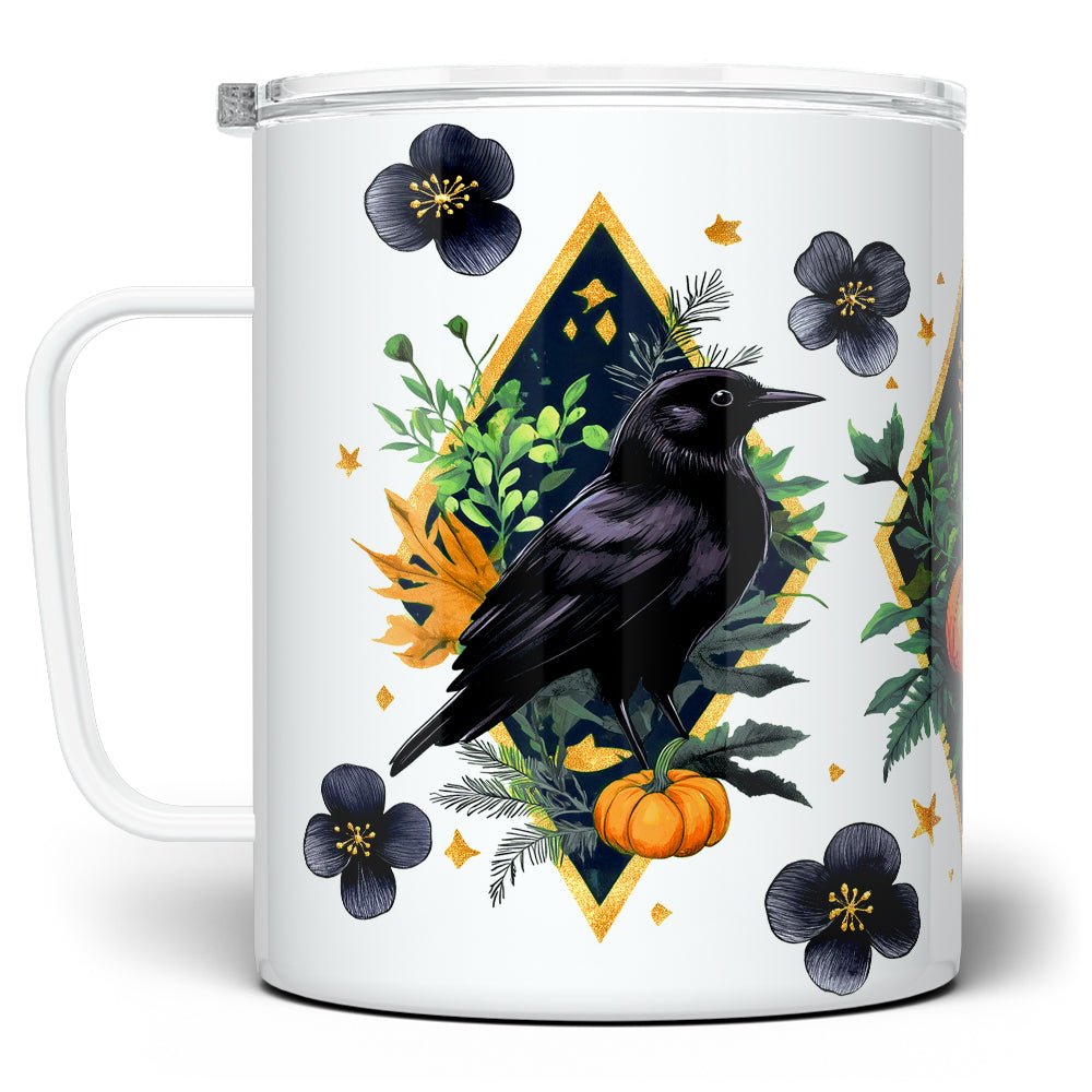 Harvest Crow Insulated Travel Mug - Loftipop