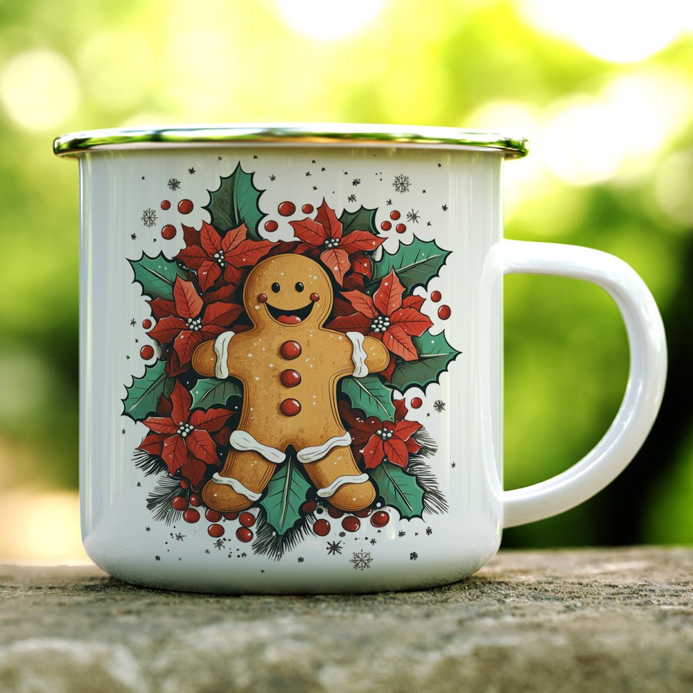 Holiday Gingerbread Camp Mug - Loftipop