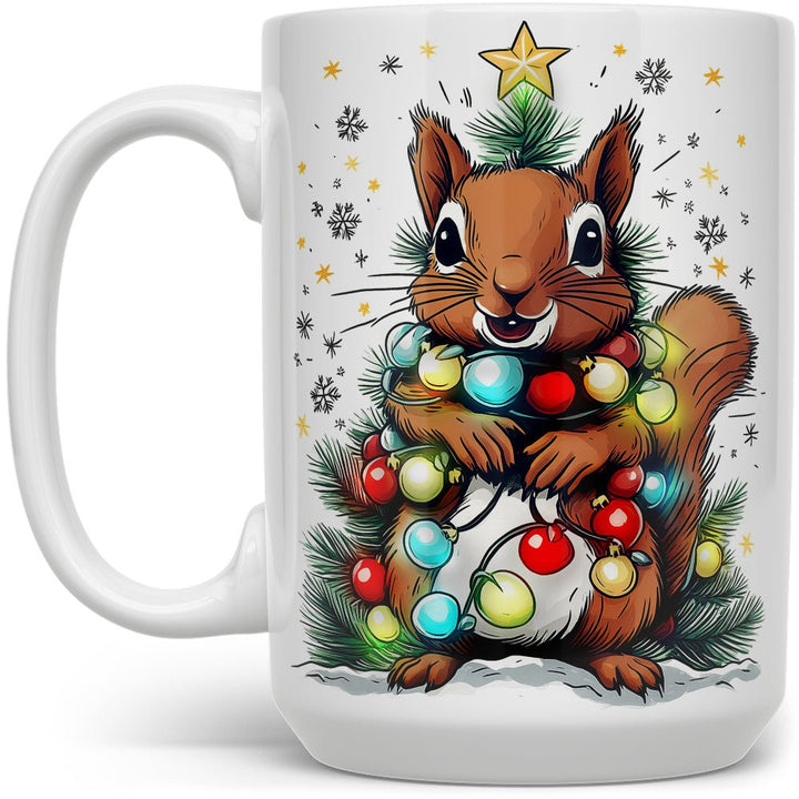 Holiday Squirrel Mug - Loftipop