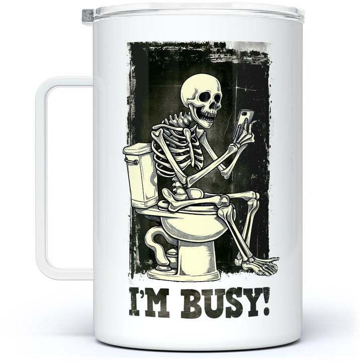 I'm Busy Insulated Travel Mug - Loftipop