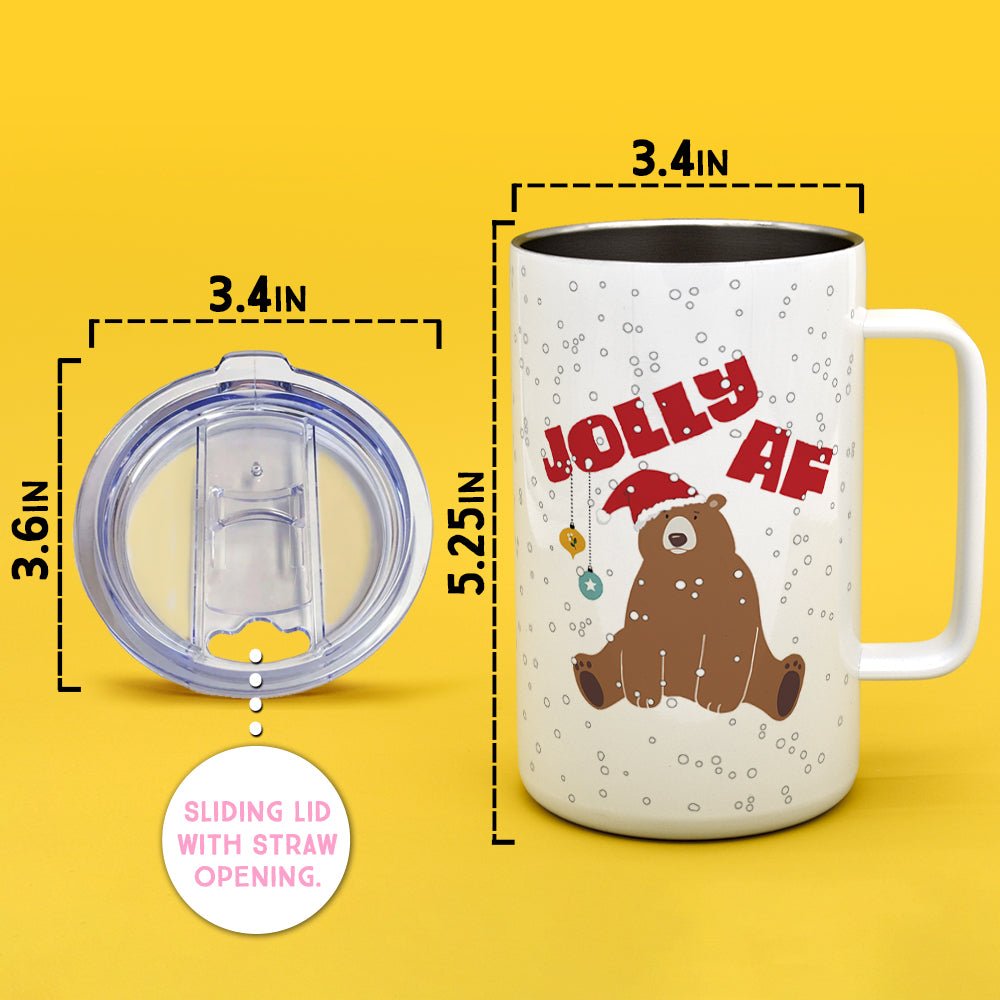 Jolly AF Insulated Travel Mug - Loftipop