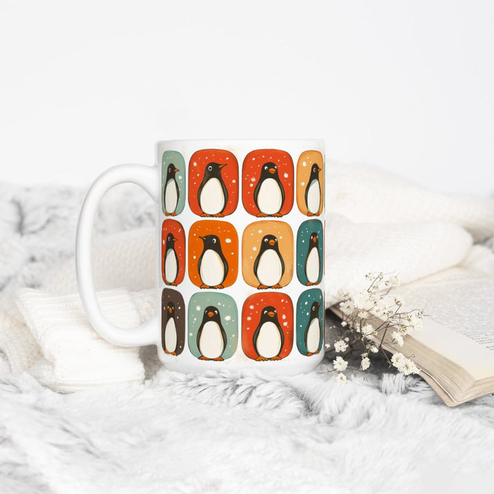 Mod Winter Penguin Mug - Loftipop