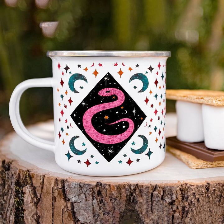 Mystical Snake Camp Mug - Loftipop