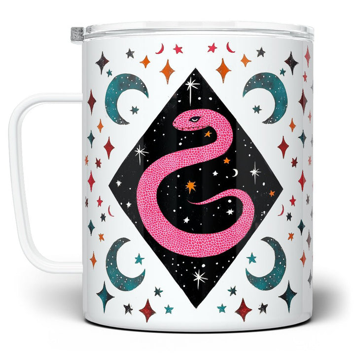 Mystical Snake Insulated Travel Mug - Loftipop