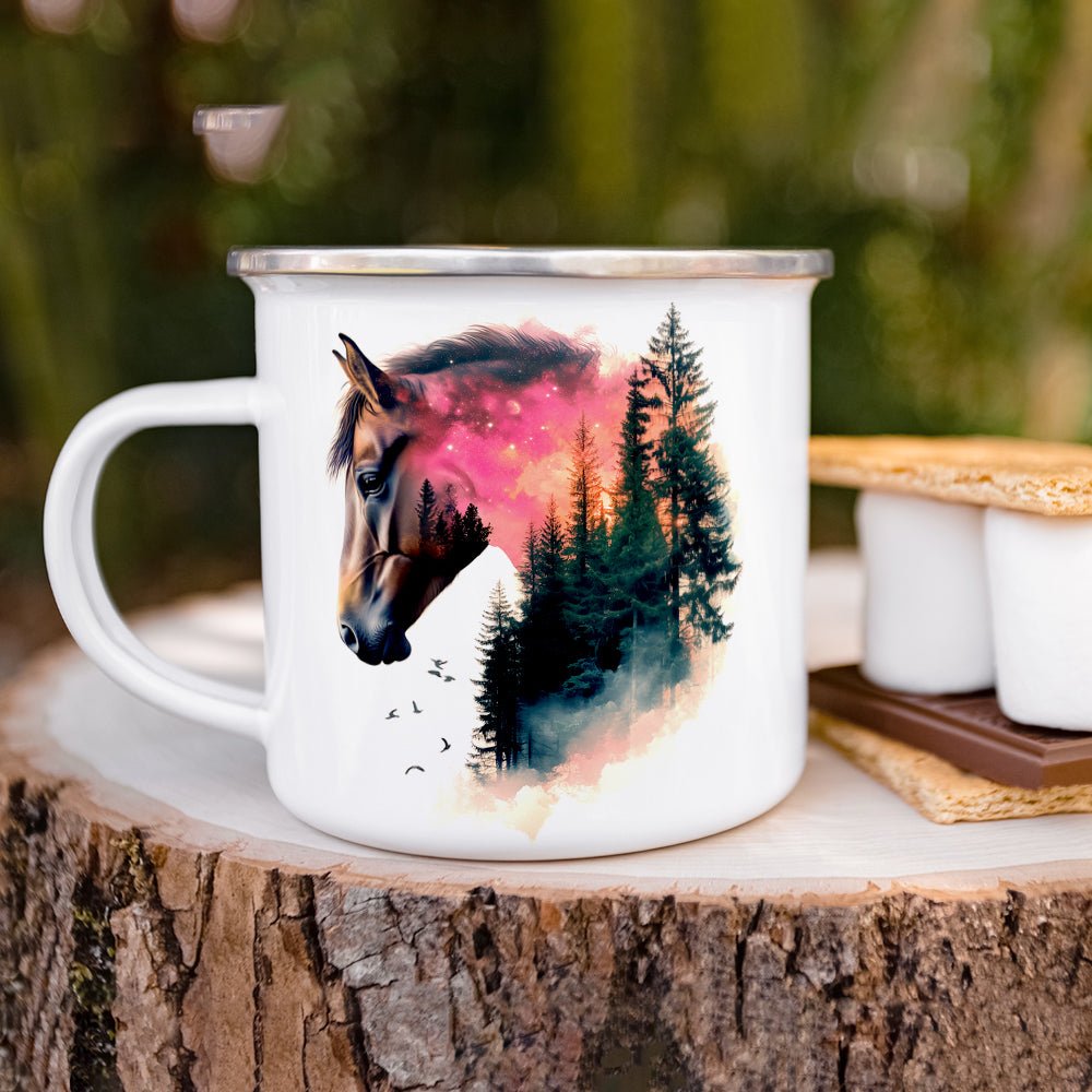 Nature Horse Camp Mug - Loftipop