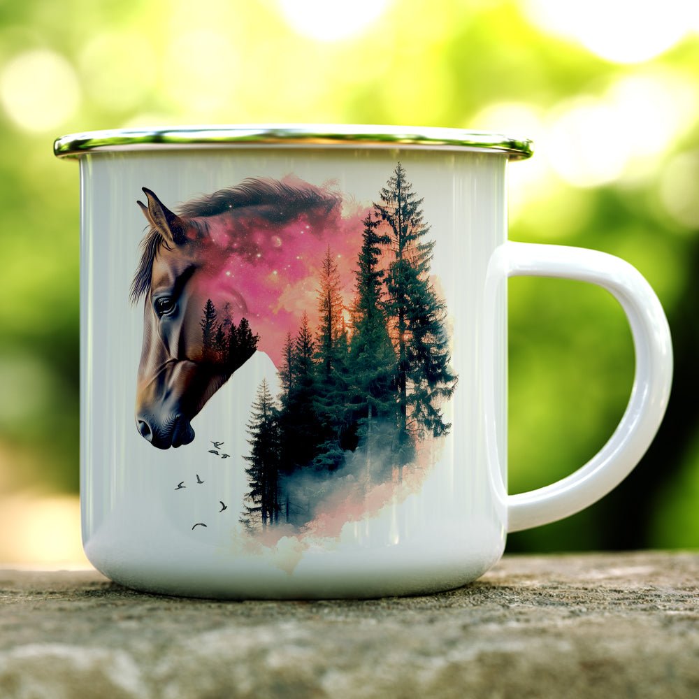 Nature Horse Camp Mug - Loftipop