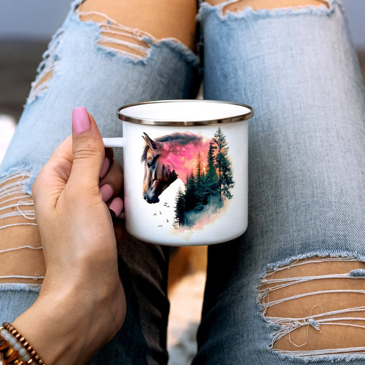 Nature Horse Camp Mug - Loftipop