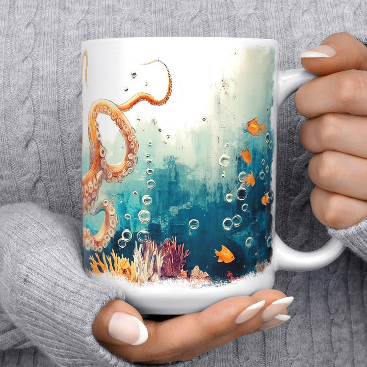 Nautical Octopus Mug - Loftipop