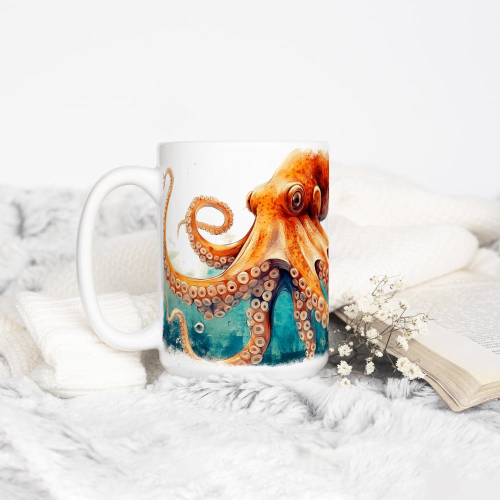 Nautical Octopus Mug - Loftipop