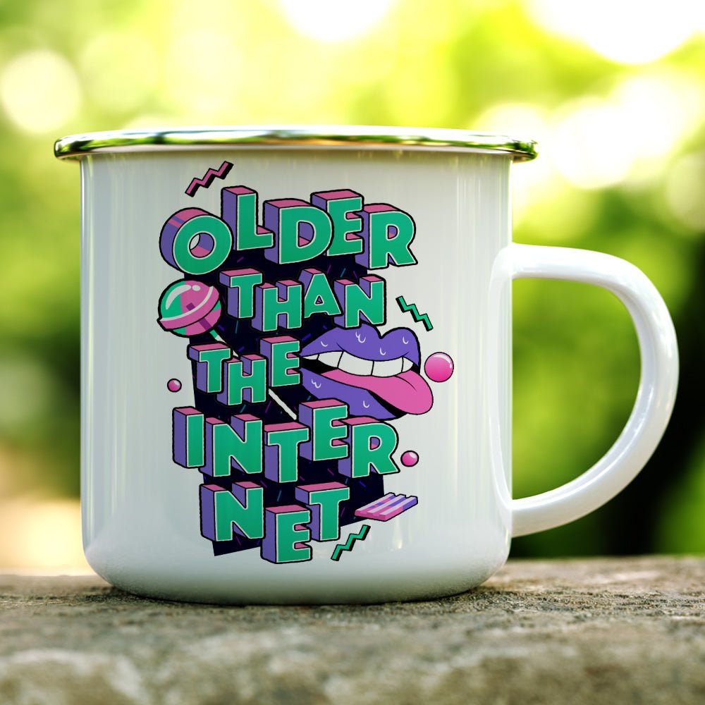 Older Than The Internet Camp Mug - Loftipop