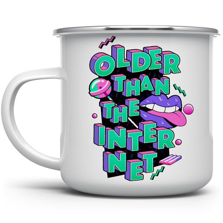 Older Than The Internet Camp Mug - Loftipop