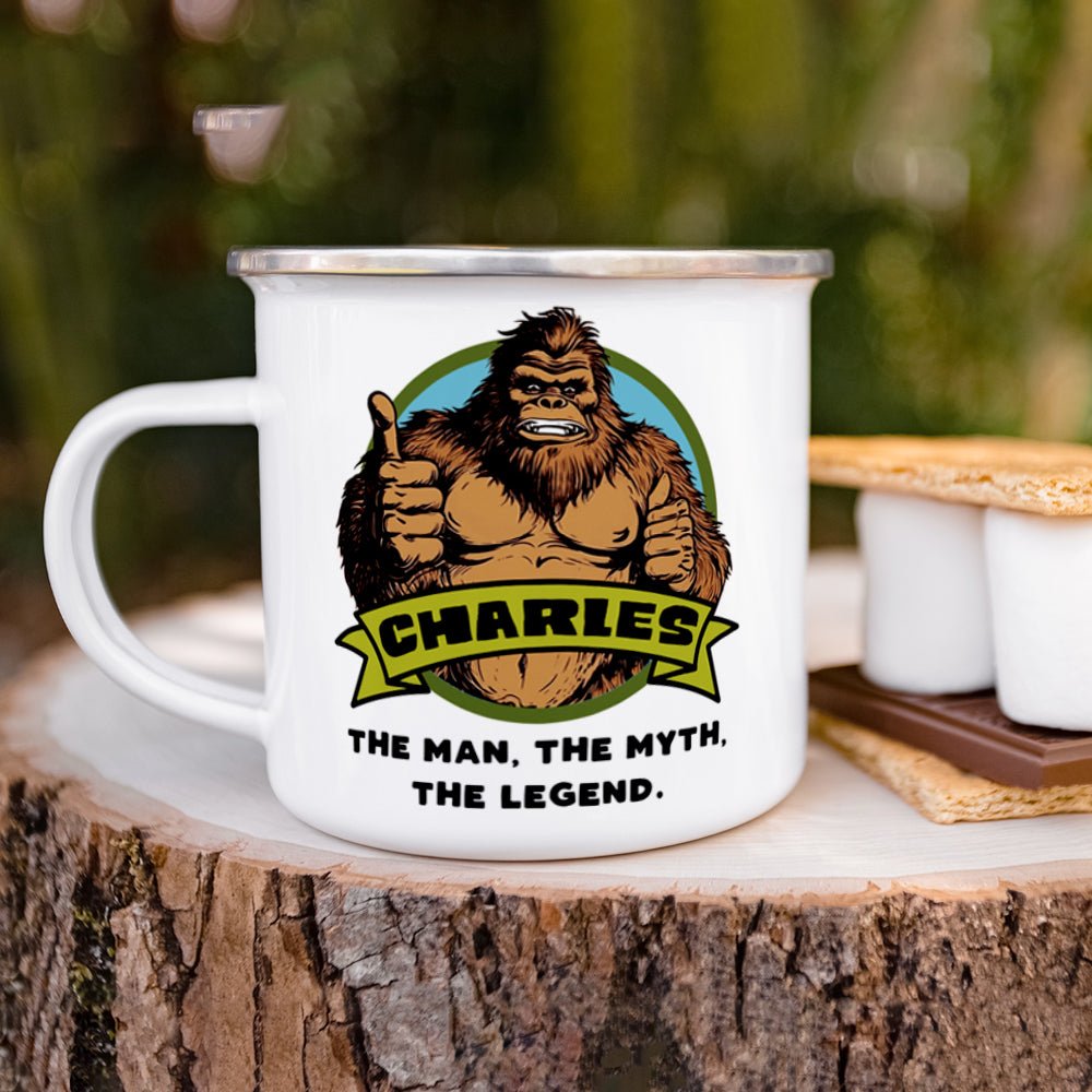 Personalized Name Bigfoot Camp Mug - Loftipop