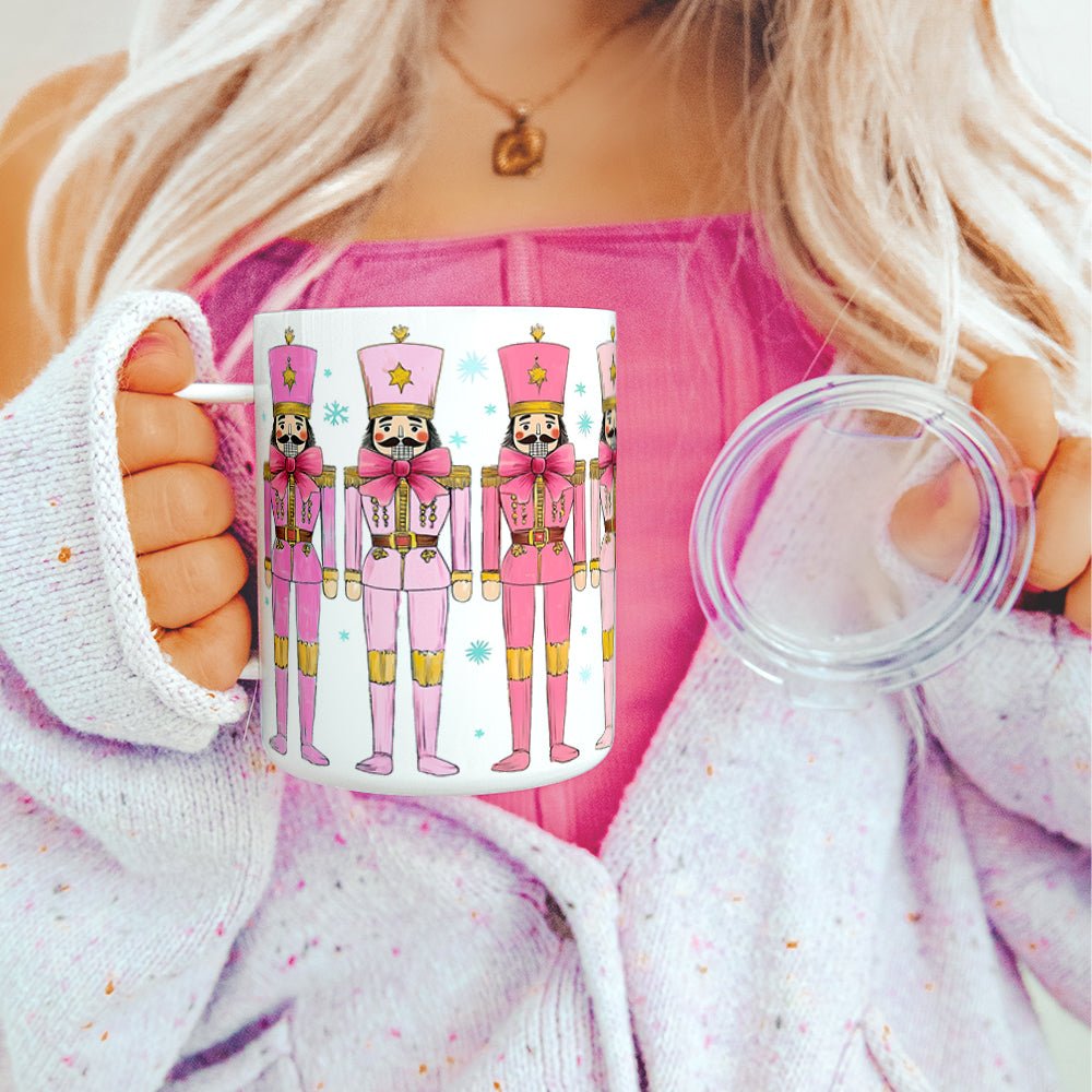 Pink Nutcracker Insulated Travel Mug - Loftipop