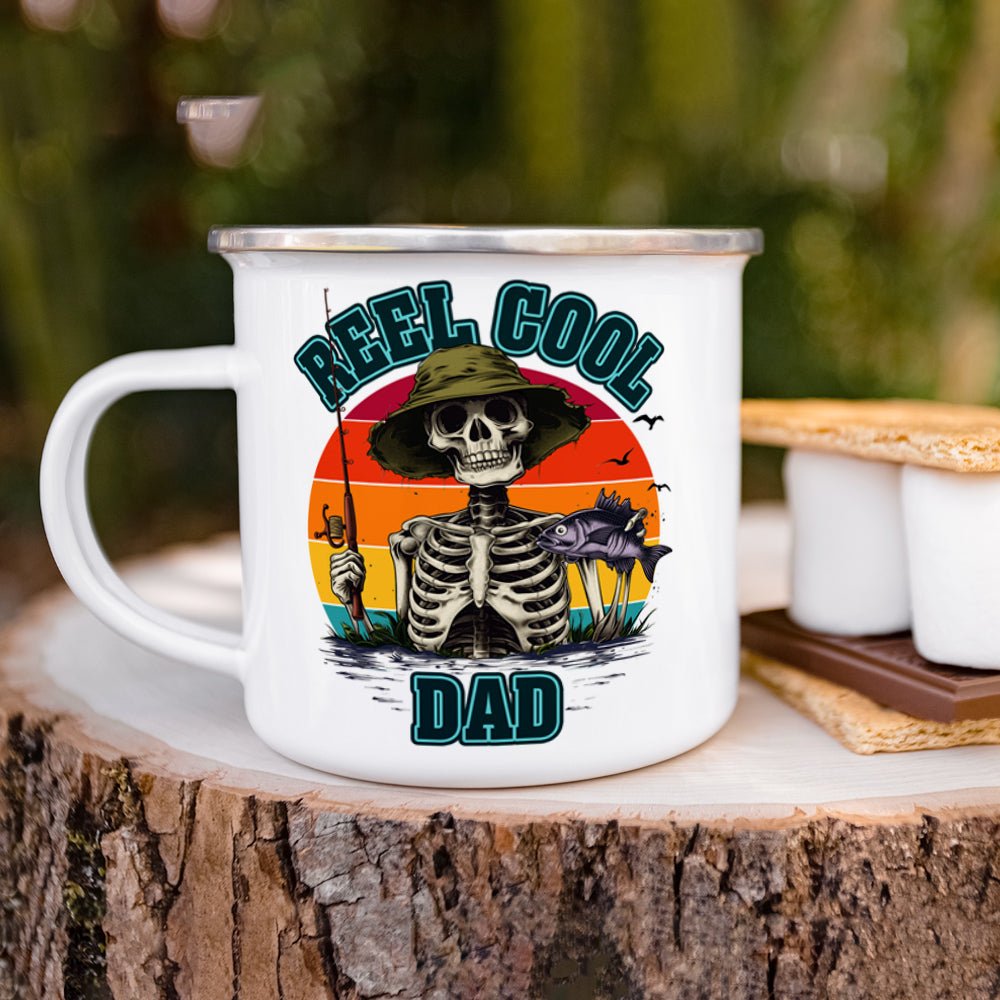 Reel Cool Dad Camp Mug - Loftipop