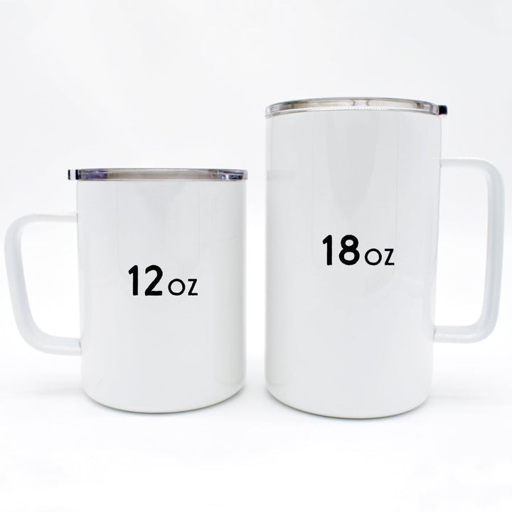 Retro Personalized Name Insulated Travel Mug - Loftipop