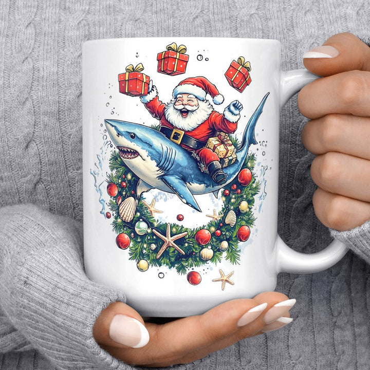 Santa Shark Mug - Loftipop