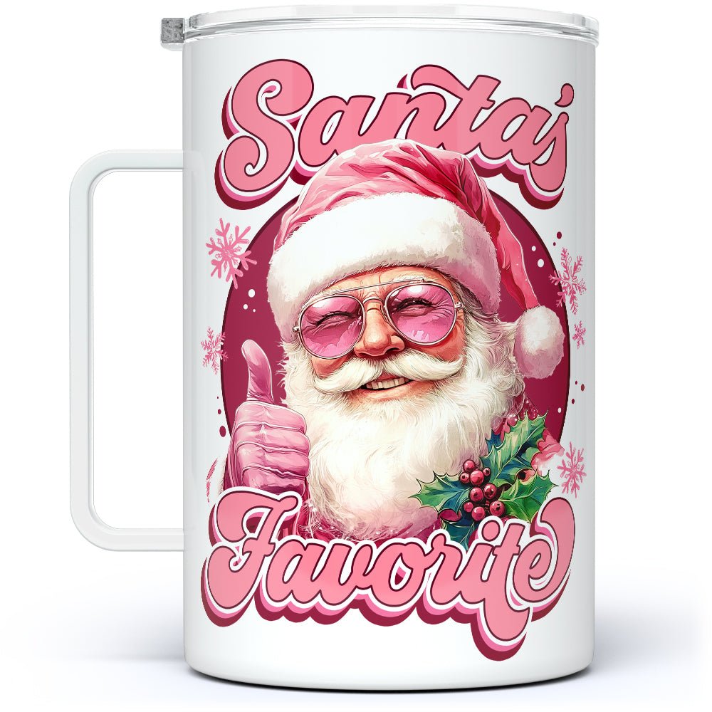 Santa's Favorite Insulated Travel Mug - Loftipop