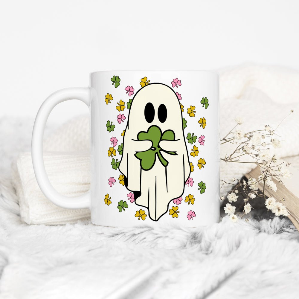 Shamrock Ghost Mug - Loftipop