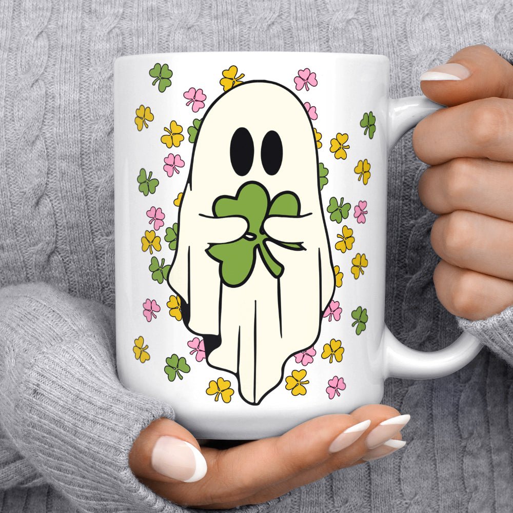 Shamrock Ghost Mug - Loftipop