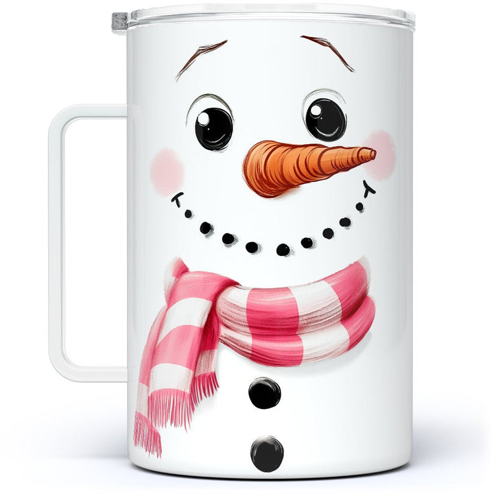 Snowman Insulated Travel Mug - Loftipop