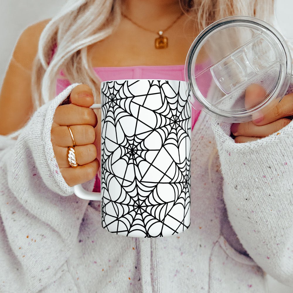 Spiderweb Insulated Travel Mug - Loftipop