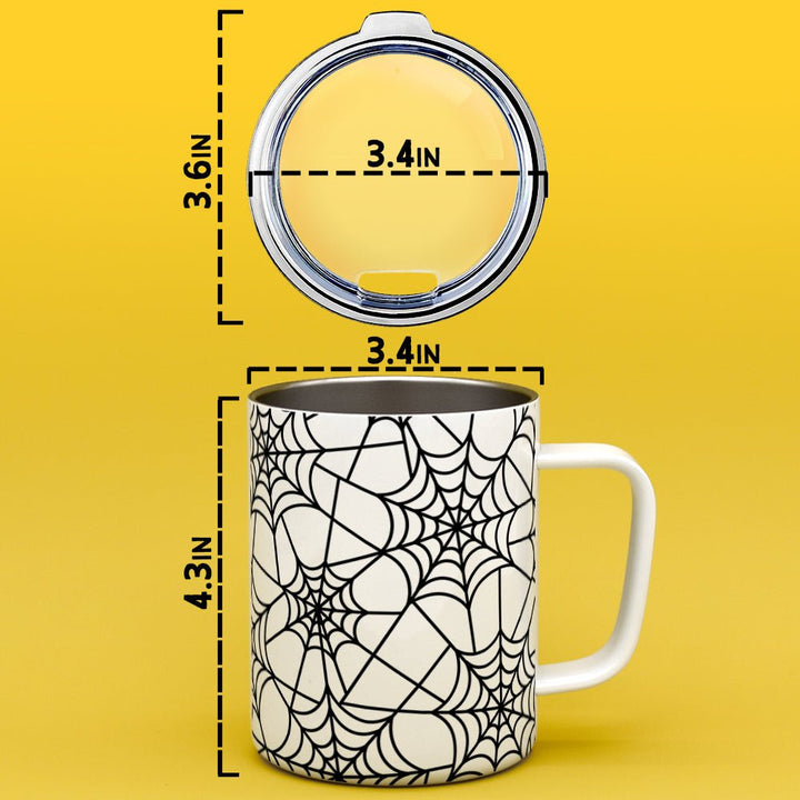 Spiderweb Insulated Travel Mug - Loftipop