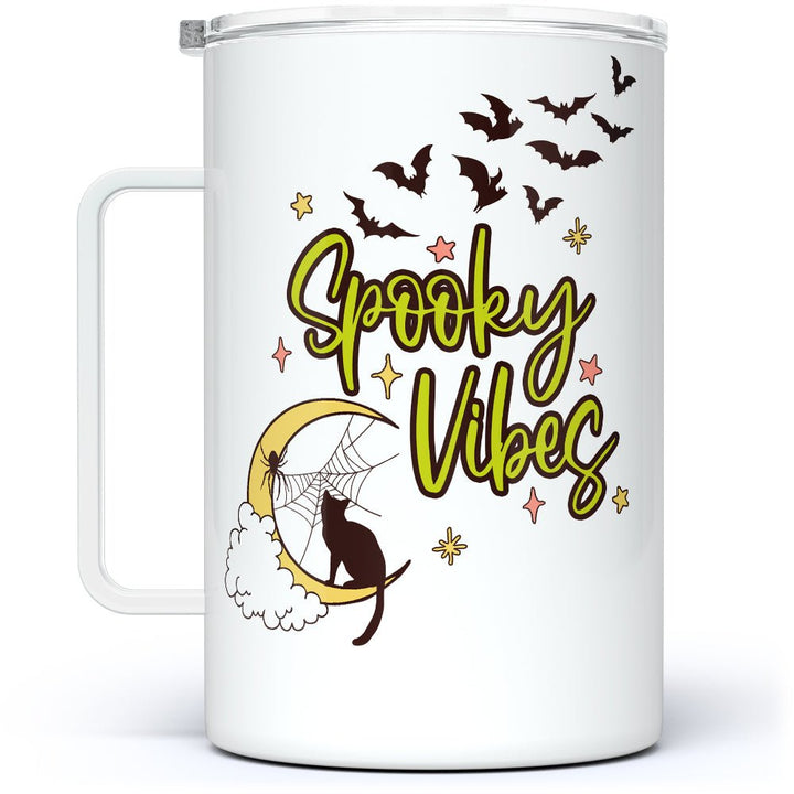 Spooky Vibes Insulated Travel Mug - Loftipop