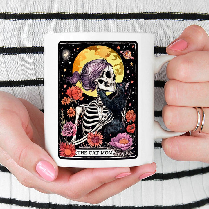 The Cat Mom Tarot Card Mug - Loftipop