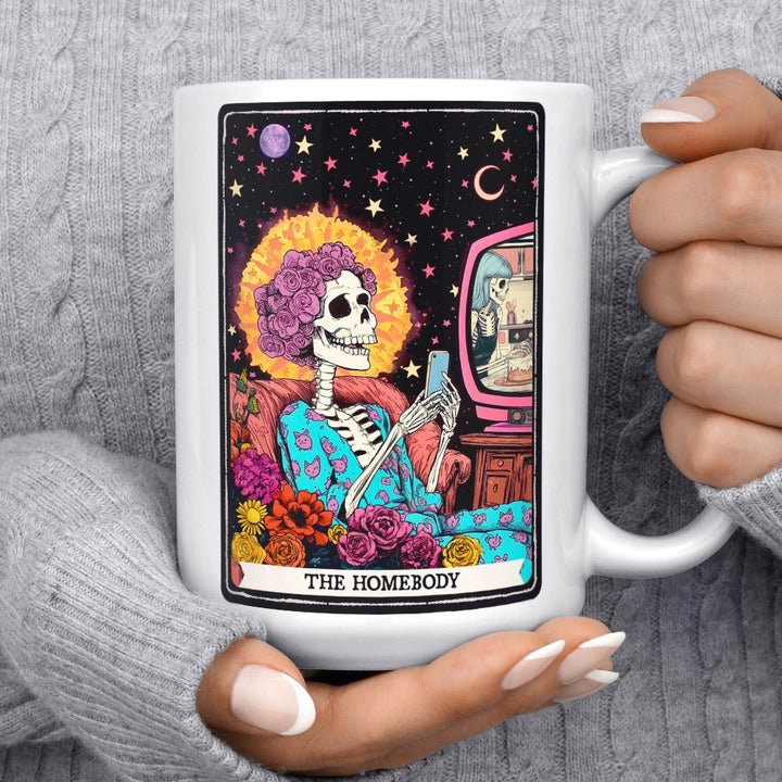 The Homebody Tarot Card Mug - Loftipop