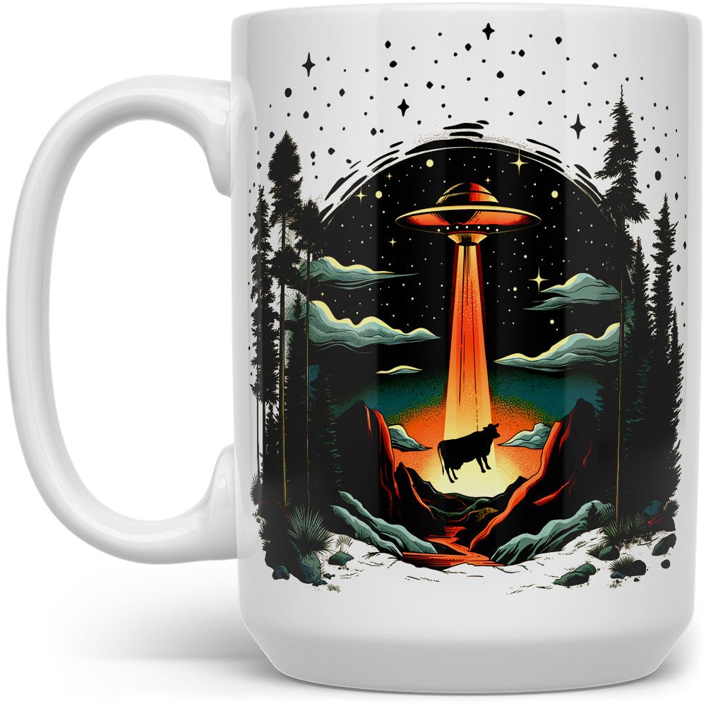 UFO Cow Abduction Mug - Loftipop