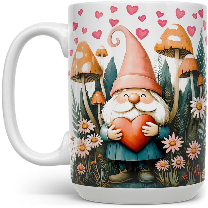 Valentine Garden Gnome Mug - Loftipop