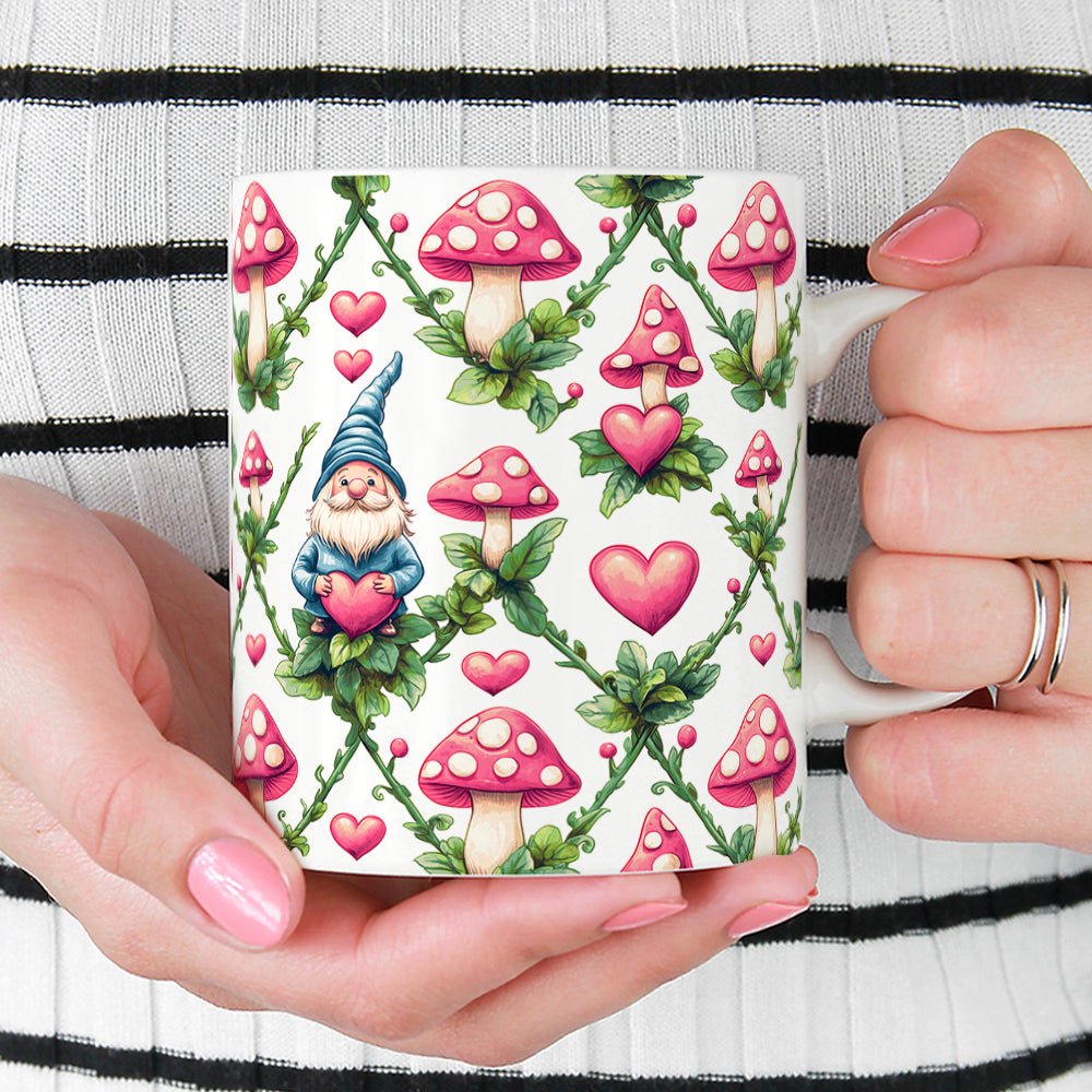 Valentine Gnome Mug - Loftipop