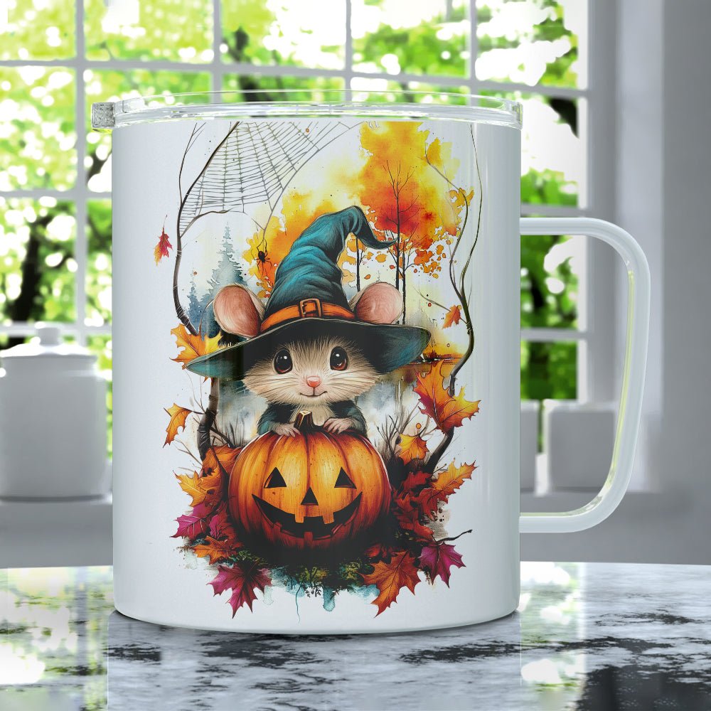 Witchy Mouse Insulated Travel Mug - Loftipop