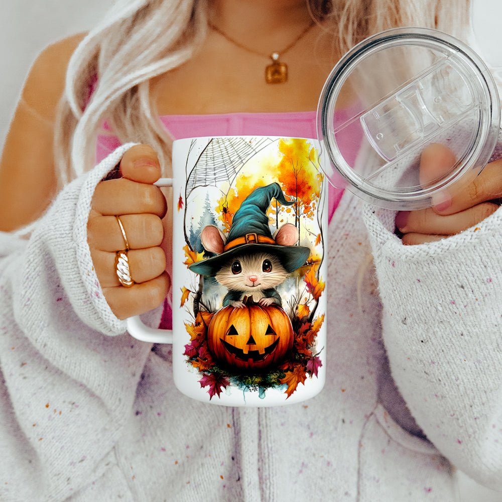 Witchy Mouse Insulated Travel Mug - Loftipop