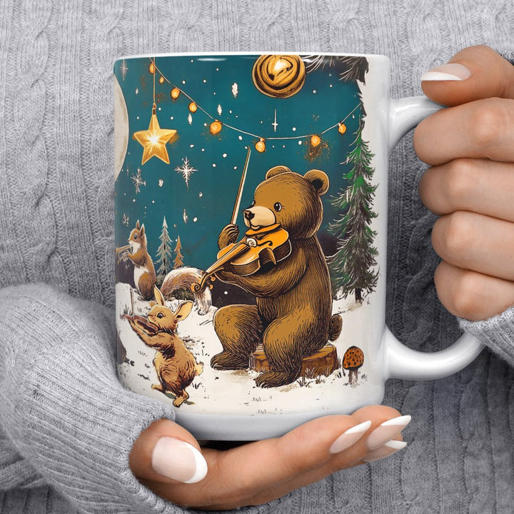 Woodland Christmas Jamboree Mug - Loftipop