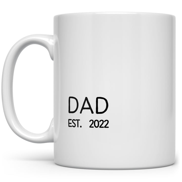 Custom Year Dad Est. Mug