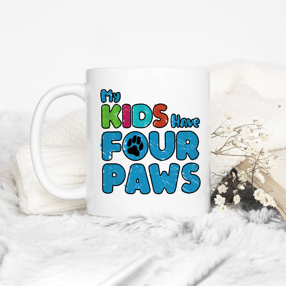 My Kids Have Four Paws Mug