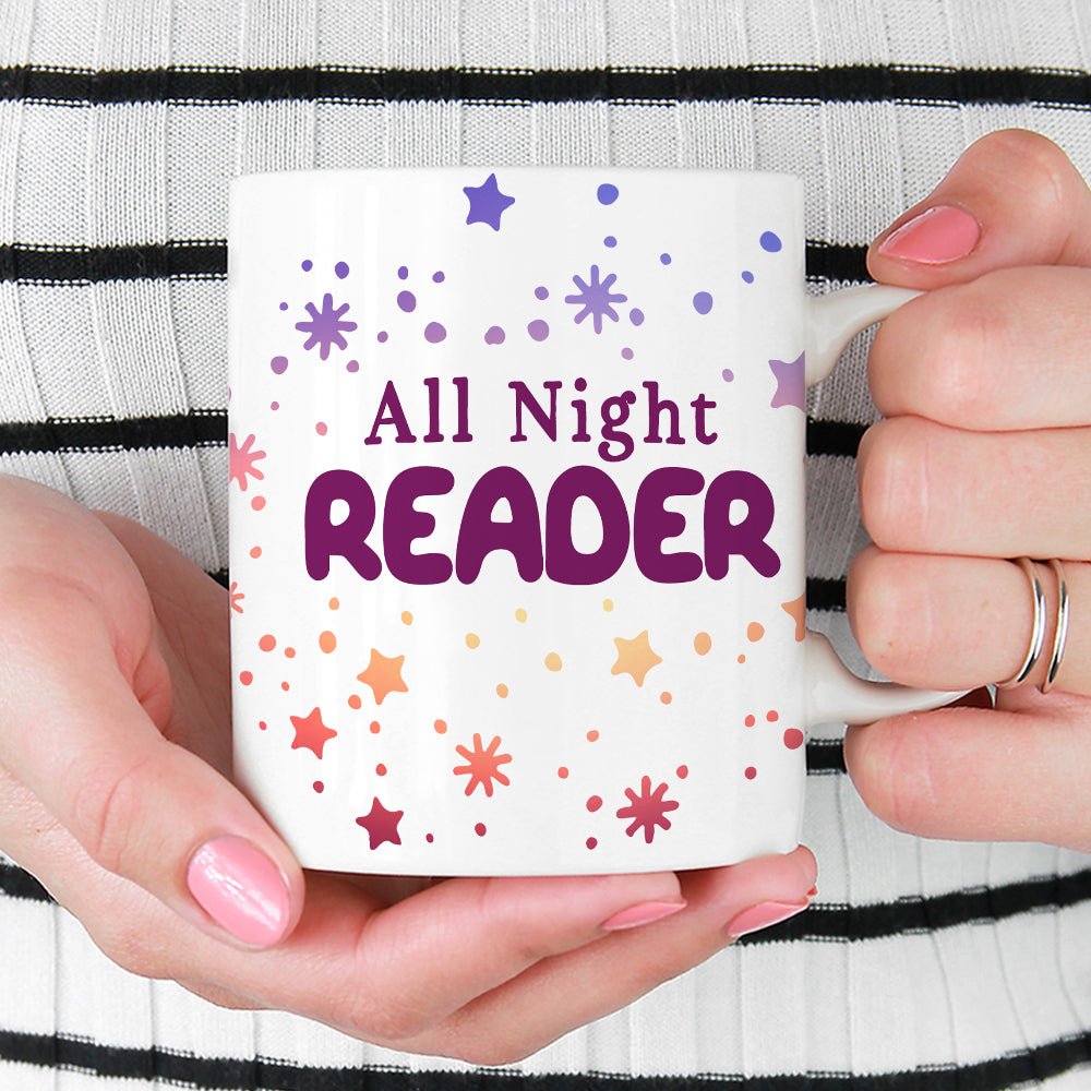 All Night Reader Mug - Loftipop