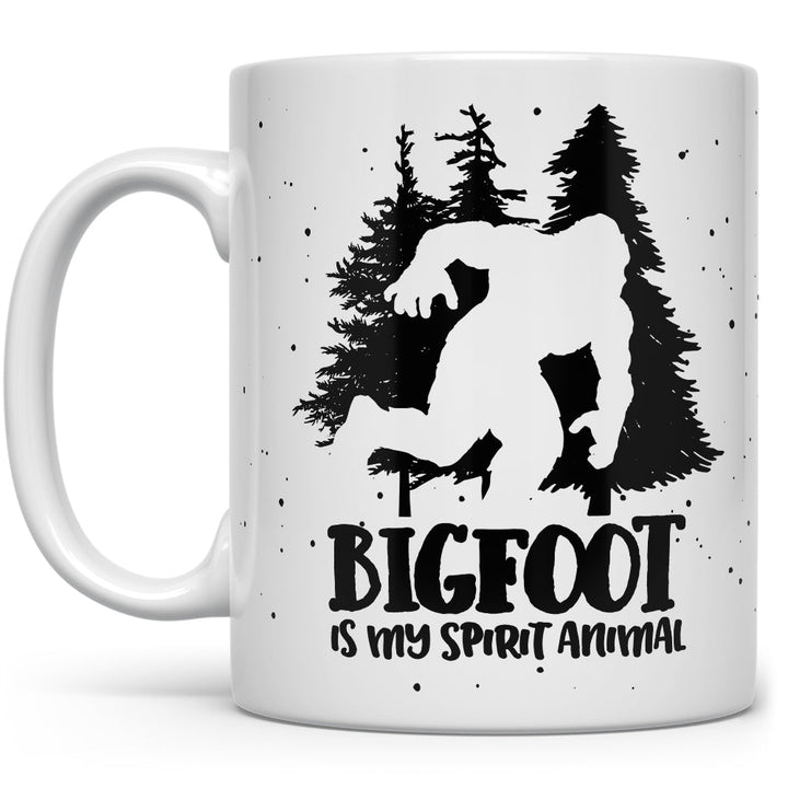 Bigfoot is My Spirit Animal Mug - Loftipop