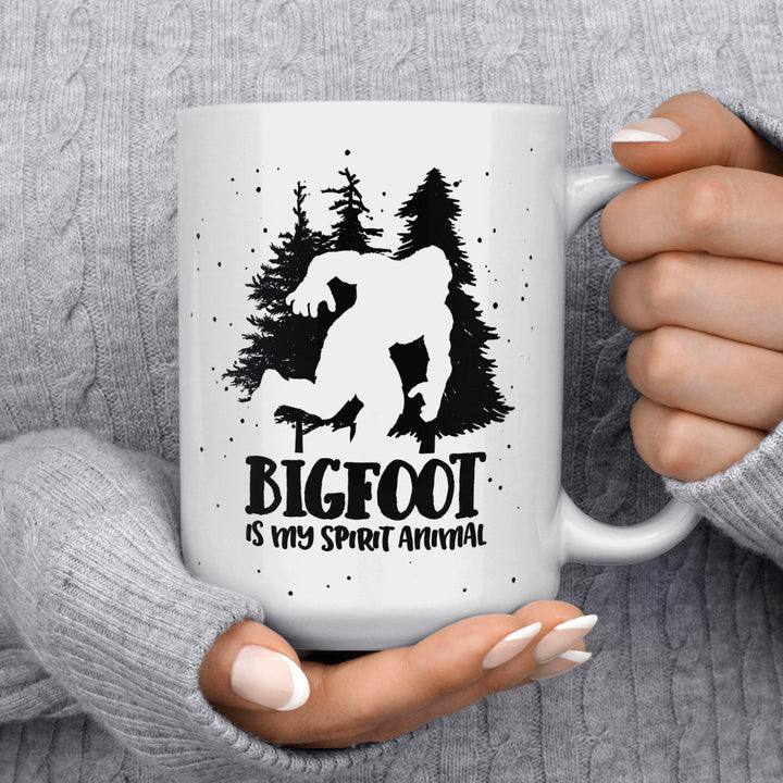 Bigfoot is My Spirit Animal Mug - Loftipop