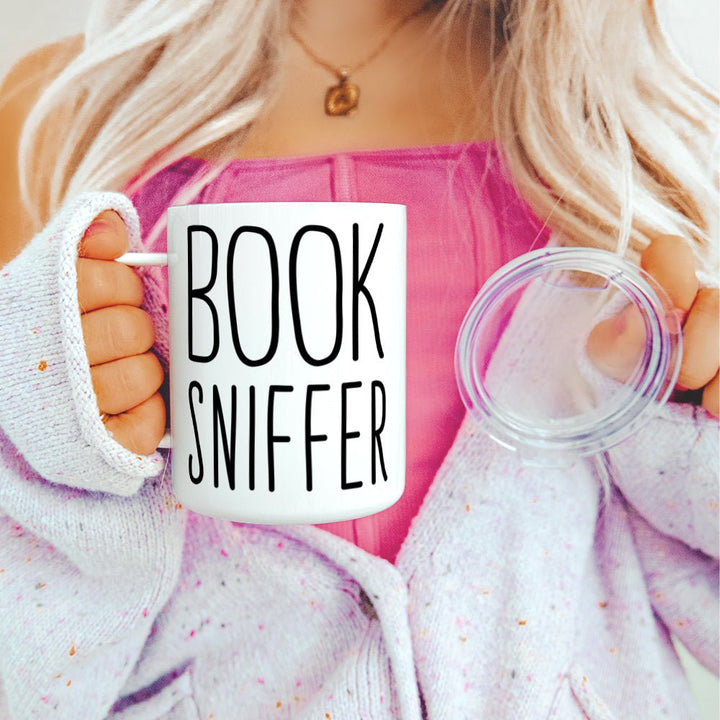 Book Sniffer Insulated Travel Mug - Loftipop