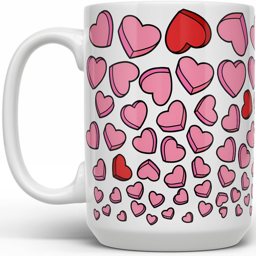 Candy Hearts Mug - Loftipop