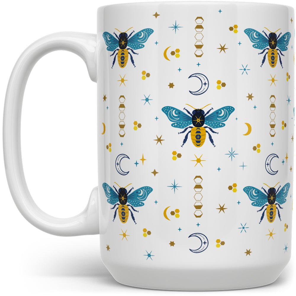 Celestial Bee Pattern Mug - Loftipop
