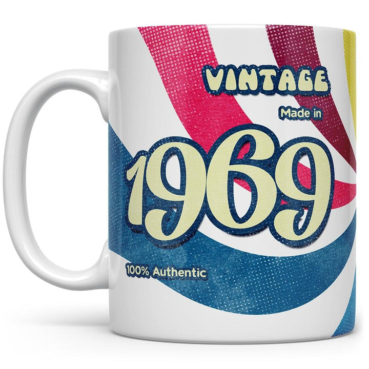 Custom Birth Year 1960's Retro Vintage Coffee Mug