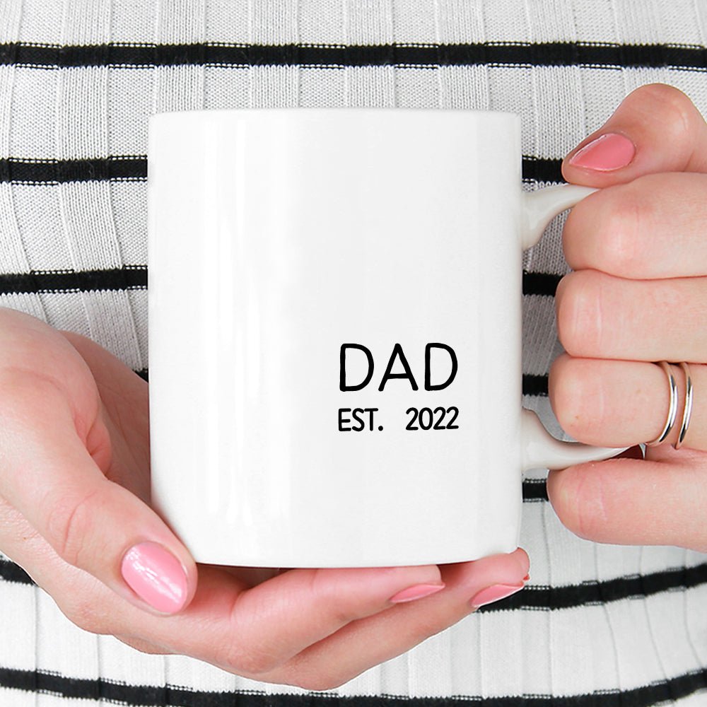 Custom Year Dad Est. Mug - Loftipop