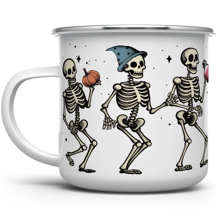 Dancing Skeleton Camp Mug - Loftipop