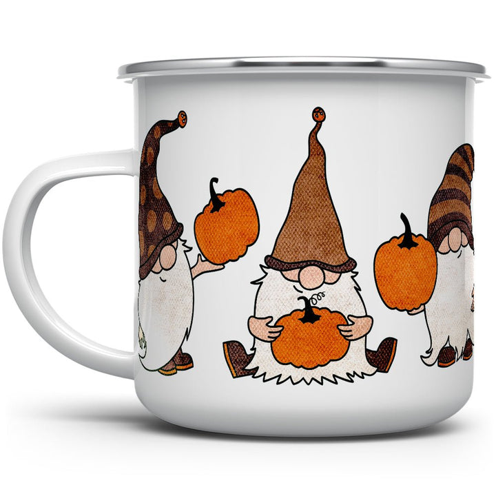 Fall Autumn Gnome Camp Mug - Loftipop